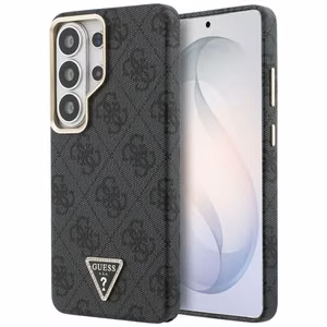 Guess case for Samsung S26 Ultra GUHMS26LP4GTDGMK (4G Triangle Logo MagSafe) black