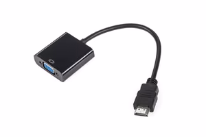 Переходник HDMI-штекер — VGA-гнездо с аудиовыходом