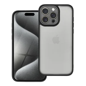 VARIETE viedtālruņa apvalks IPHONE 15 Pro Max melna