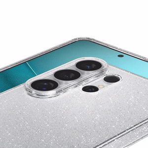 Spigen Liquid Crystal Glitter maciņš priekš Samsung Galaxy S26 Ultra spīdīgs un caurspīdīgs
