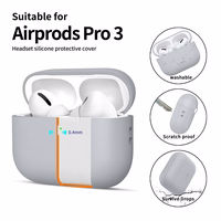 Tech-Protect silikona maciņš AirPods Pro 3 pelēks