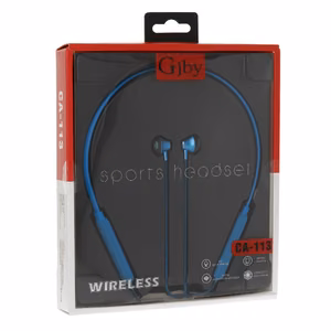 GJBY Sports Bluetooth Headphones CA-113 Blue