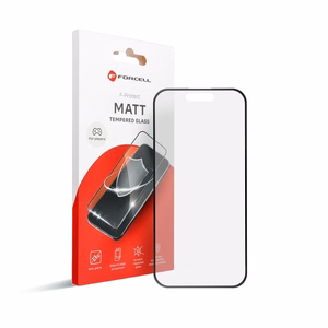 Защитное стекло iPhone 13 PRO / 14 Forcell Matt Glass черный