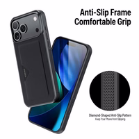 Maciņš Dux Ducis "Pocard" Apple iPhone 17 Pro Max melns