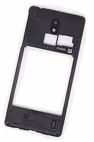 Middle housing Nokia 1 Plus melns original (used Grade A)