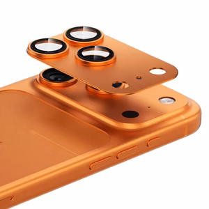 Benks закалённое стекло Glass Warrior Metal Integrated Lens Protector (C070) для iPhone 17 Pro Max (линза 3 шт.) оранжевый