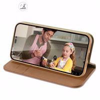 DUX DUCIS maciņš HIVO IPHONE 15 Pro brūna