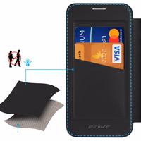 Dux Ducis Skin X Pro viedtālruņa apvalks Samsung Galaxy S25 ar MagSafe un maku - melns