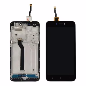 LCD displejs saderīgs ar Xiaomi Redmi 5A ar rāmi balts HQ