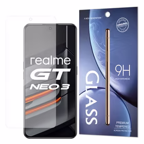Rūdītais stikls 9H rūdītais stikls Realme GT Neo 3 (iepakojums - aploksne)