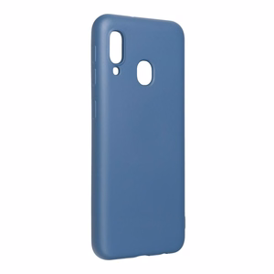 SILICONE viedtālruņa apvalks SAMSUNG A20E, zils