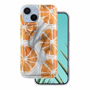 Ultra Trendy Summer maciņš iPhone 14 6,1" oranžs