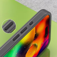 Magnētiskais abrazīvais viedtālruņa apvalks iPhone 17, saderīgs ar MagSafe - matēts melns