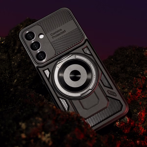 Defender Armor Mag Maciņš Xiaomi Redmi Note 15 Pro Plus 5G (EU) Melns