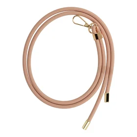 Telefona siksniņa GSN-1 gara silikona bēšs