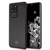 Mercedes Dinamiskais viedtālruņa apvalks Samsung Galaxy S20 Ultra - melns