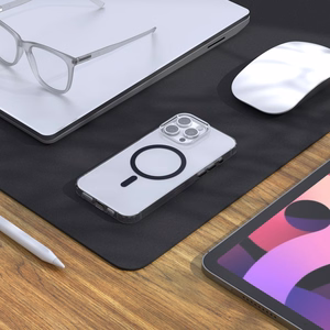 Etteri Krāsains Magnētiskais viedtālruņa apvalks iPhone 12 / 12 Pro 6,1" melns