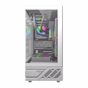 DarkFlash DS950 computer case (white) + 6 fans