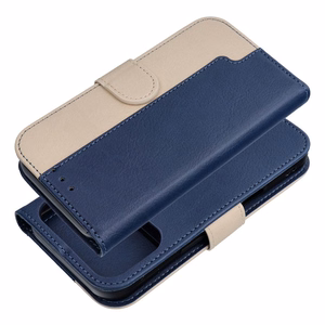 Flip case for Xiaomi Redmi NOTE 15 PRO 4G Split Book navy and cream