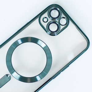Maciņš Color Chrome Mag priekš Samsung Galaxy A27 5G zaļš