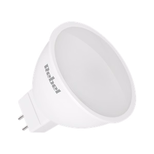 Rebel MR16 LED spuldze, 6 W, 4000 K, 12 V