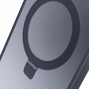 3mk Smoke Viedtālruņa apvalks Mag&Stand Apple iPhone 16E - melns