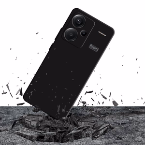 3mk Silicone Case for Xiaomi Redmi Note 13 Pro+ - Black