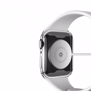 Maciņš Dux Ducis Samo priekš Apple Watch 7 45mm sudrabs (ar LCD aizsargstiklu)