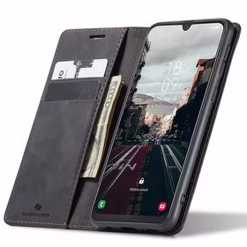 Spacecase maka maciņš Galaxy A50 melns