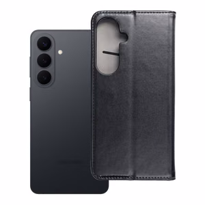 SMART MAGNETO Grāmatas futrālis priekš SAMSUNG S26 Plus melns