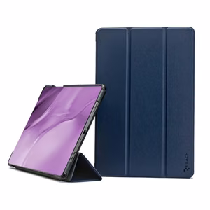 Futrālis Reach Smart Leather Lenovo Tab M8 (4th Gen) TB300 tumši zils