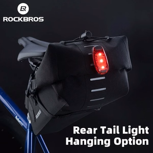 Rockbros 30130061001 velosipēda soma 3 l - melna