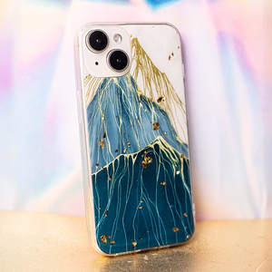 Gold Glam case for iPhone 12 / 12 Pro 6,1" mountain