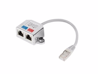 Lanberg adapter lan rj45/2x rj45 ftp splitter ad-0026-s