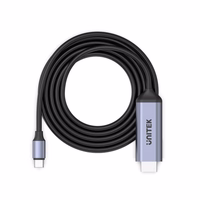 Unitek USB-C uz HDMI 8K kabelis USB 4 HDR10+ 1.8m