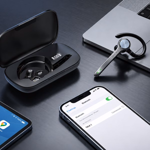 Blavec Talk 1 Multipoint Bluetooth austiņa ar mikrofonu (BHTA1-B), melna