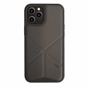 Uniq Transforma viedtālruņa apvalks iPhone 12 Pro Max - pelēks