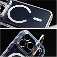 Maciņš LENS MAG COVER saderīgs ar MagSafe telefonam IPHONE 16 balts