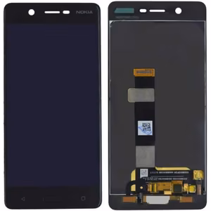 LCD displejs saderīgs ar Nokia 5 melns HQ