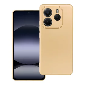 METALLIC viedtālruņa apvalks XIAOMI Redmi NOTE 14 5G zelta