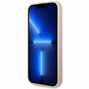 Guess GUHCP14X4GMGPI iPhone 14 Pro Max 6,7 rozā ciets apvalks 4G Big Metal Logo