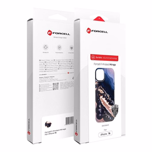 Case for iPhone 15 PRO MAX Forcell F-Protect Mirage compatible with Magsafe Military Drop-Test gold island