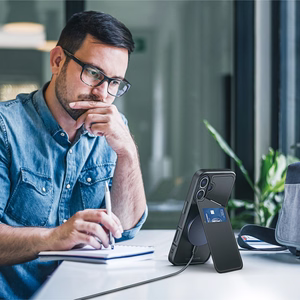 Dux Ducis Rafi II Mag viedtālruņa apvalks ar MagSafe iPhone 16 - melns