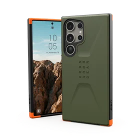 UAG Civilian viedtālruņa apvalks Samsung Galaxy S24 Ultra 5G - zaļš