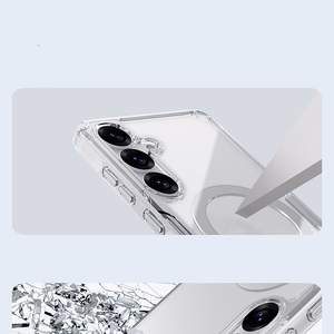 Nillkin Nature TPU Pro Magnētiskais viedtālruņa apvalks ar MagSafe Samsung S25 - Balts