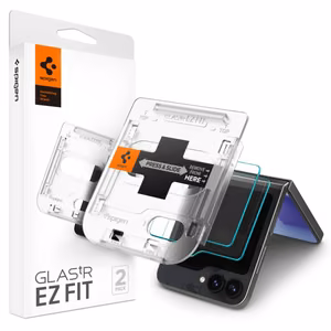 Spigen Glas.tR EZ Fit aizsargstikls Samsung Galaxy Z Flip 6 - 2 gab.