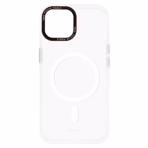 Liavec Hybrid Magnētiskais caurspīdīgs viedtālruņa apvalks Iphone 15