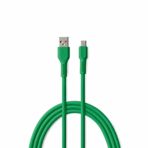 COLORUM kabelis USB-A - USB-C 1,8m 3A CK60-AC-04 xGreen