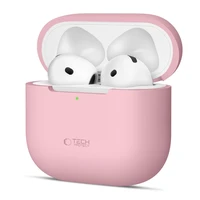 Tech-Protect silikona apvalks Apple AirPods 4 austiņām - rozā