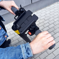 Wozinsky metal bicycle phone turētājs, scooters melns (WBHBK3)